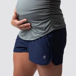 Born Primitive Athleisure Maternity Shorts (Navy) 11 Born Primitive Athleisure Maternity Shorts (Navy)