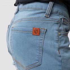 Born Primitive Stretchy Juniors Liberty Jorts (Light Wash) Clearance Vault