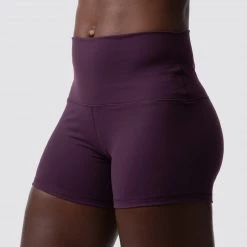 Born Primitive New Heights Booty Shorts (Plum)