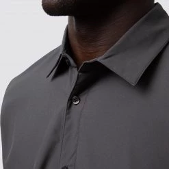 Born Primitive Voyager Button Up (Gunmetal Grey) Athleisure 7 Born Primitive Voyager Button Up (Gunmetal Grey) Athleisure