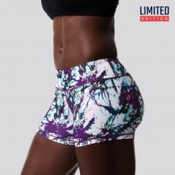 Born Primitive Clearance Vault Double Take Booty Shorts (Stained Glass)