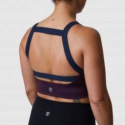 Born Primitive Moxie Full Throttle Sports Bra (Plum)