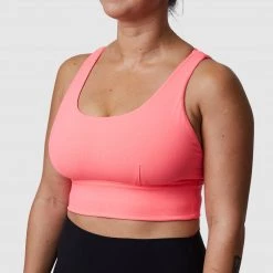 Born Primitive New Arrivals X-Factor Full Throttle Sports Bra (Coral)