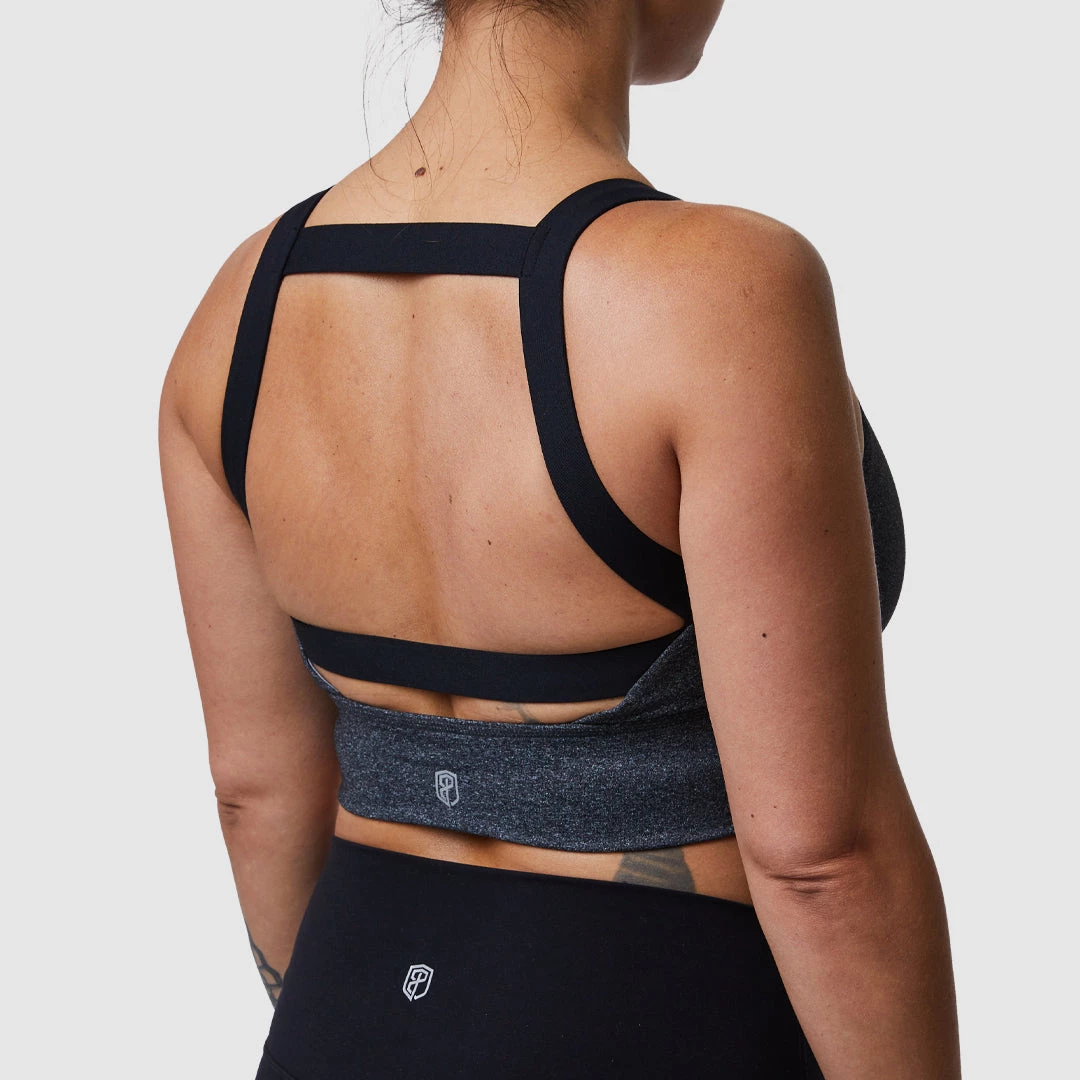 Born Primitive Moxie Full Throttle Sports Bra (Steel Smoke) 3 Born Primitive Moxie Full Throttle Sports Bra (Steel Smoke)