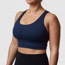 Born Primitive New Arrivals X-Factor Full Throttle Sports Bra (Navy)