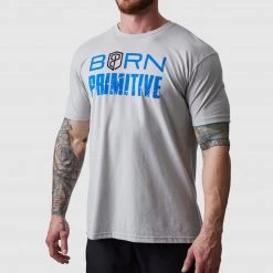 Born Primitive The Brand Tee (Thin Blue Line Edition) Patriotic