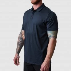 Born Primitive T-Shirts & Tanks The Athleisure Polo (Black)