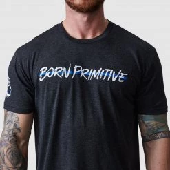Born Primitive The Valor Tee (Thin Blue Line) Tops 8 Born Primitive The Valor Tee (Thin Blue Line) Tops