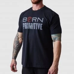 Born Primitive Patriotic The Brand Tee (Thin Red Line Edition)