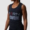 Born Primitive The Brand Tank 2.0 Flowy Muscle Tank (Thin Red Line) Patriotic