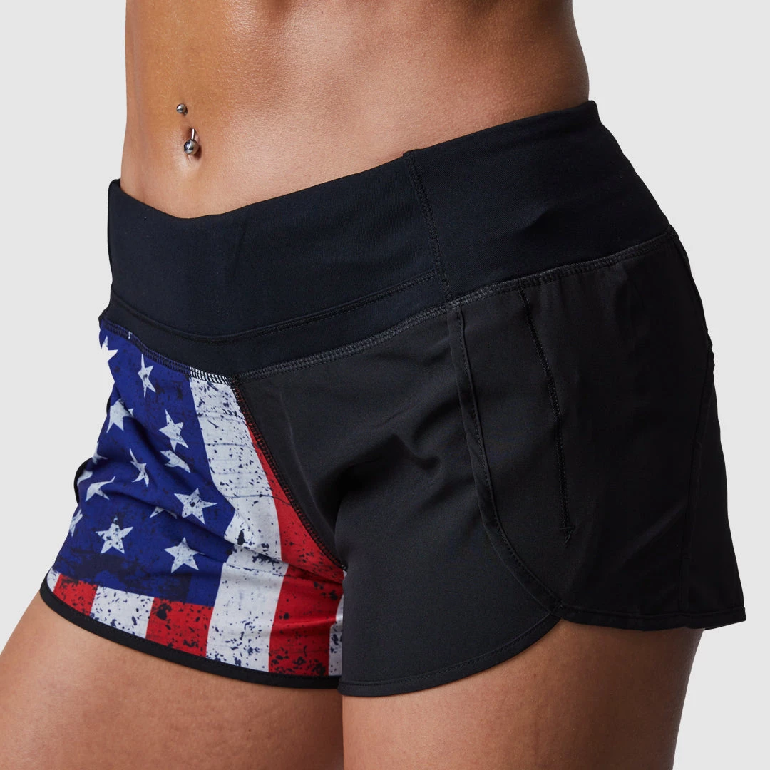 Born Primitive Patriotic Free Flow Shorts (Undefeated) 3 Born Primitive Patriotic Free Flow Shorts (Undefeated)