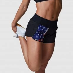 Born Primitive Patriotic Free Flow Shorts (Undefeated)