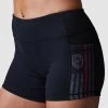 Born Primitive Rise & Grind Booty Shorts (Thin Red Line Gunmetal) 2 Born Primitive Rise & Grind Booty Shorts (Thin Red Line Gunmetal)