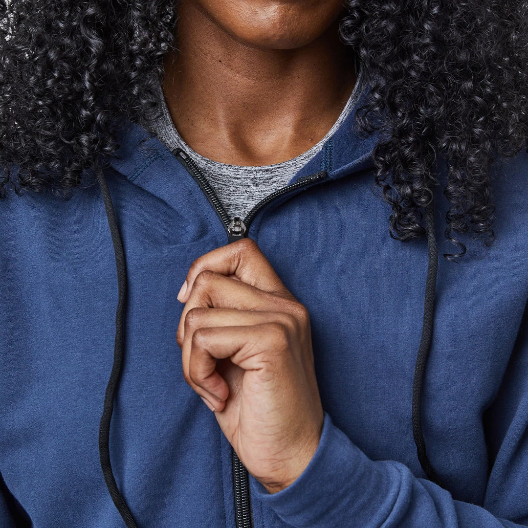 Born Primitive Zip Up Unmatched Unisex Hoodie (Navy) 5 Born Primitive Zip Up Unmatched Unisex Hoodie (Navy)