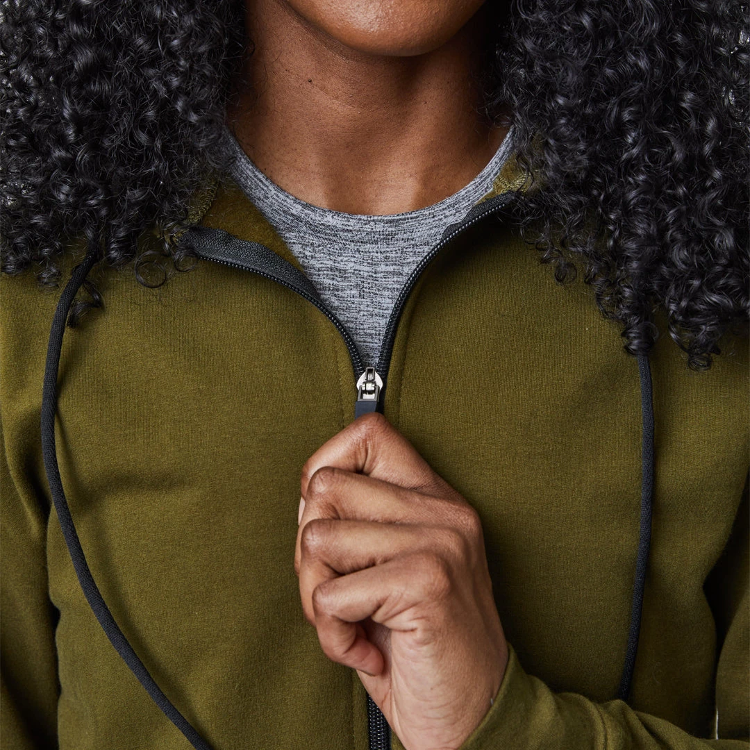 Born Primitive Zip Up Unmatched Unisex Hoodie (Tactical Green) Athleisure 5 Born Primitive Zip Up Unmatched Unisex Hoodie (Tactical Green) Athleisure