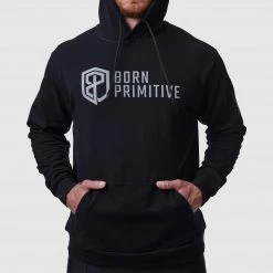 Born Primitive Athleisure Unmatched Unisex Hoodie (Brand Strength-Black)