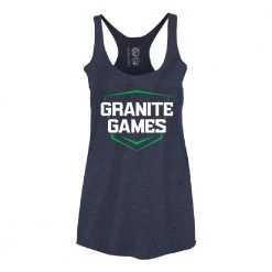 Born Primitive Official Granite Games Athlete Tank Top (Navy Blue)