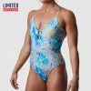 Born Primitive New Arrivals Cruisin' One Piece Swimsuit (Iridescent Iris)