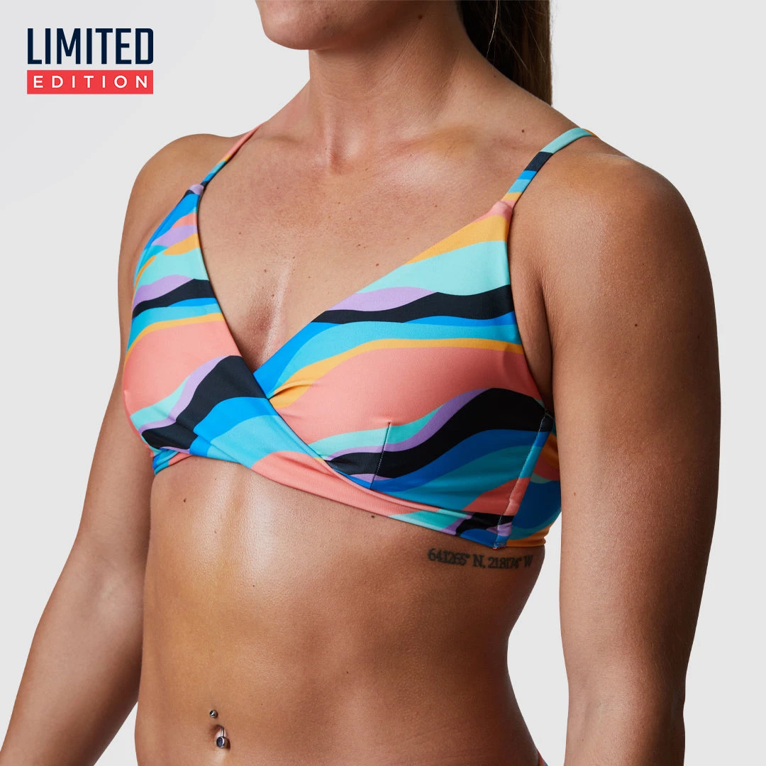 Born Primitive The Inlet Bikini Top (70's Waves) 3 Born Primitive The Inlet Bikini Top (70's Waves)