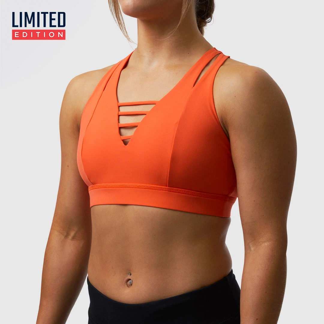 Born Primitive Sports Bras The V-Up Sports Bra (Orange) 3 Born Primitive Sports Bras The V-Up Sports Bra (Orange)