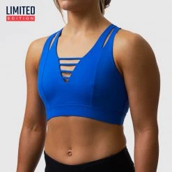 Born Primitive Limited Edition The V-Up Sports Bra (Electric Royal)