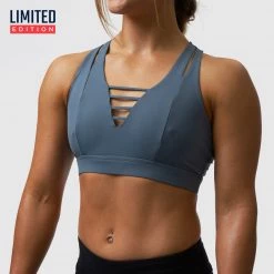 Born Primitive The V-Up Sports Bra (Slate) Limited Edition