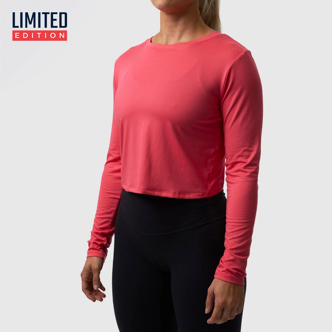 Born Primitive Limited Edition Cross You Off Cropped Long Sleeve (Fiery Rose) 4 Born Primitive Limited Edition Cross You Off Cropped Long Sleeve (Fiery Rose)