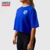 Born Primitive The Training Crop Tee (Electric Royal)
