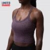 Born Primitive Your New Favorite Tank Sports Bra (Heather Plum)