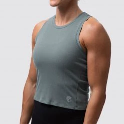 Born Primitive Tops The Everyday Crop (Aqua)