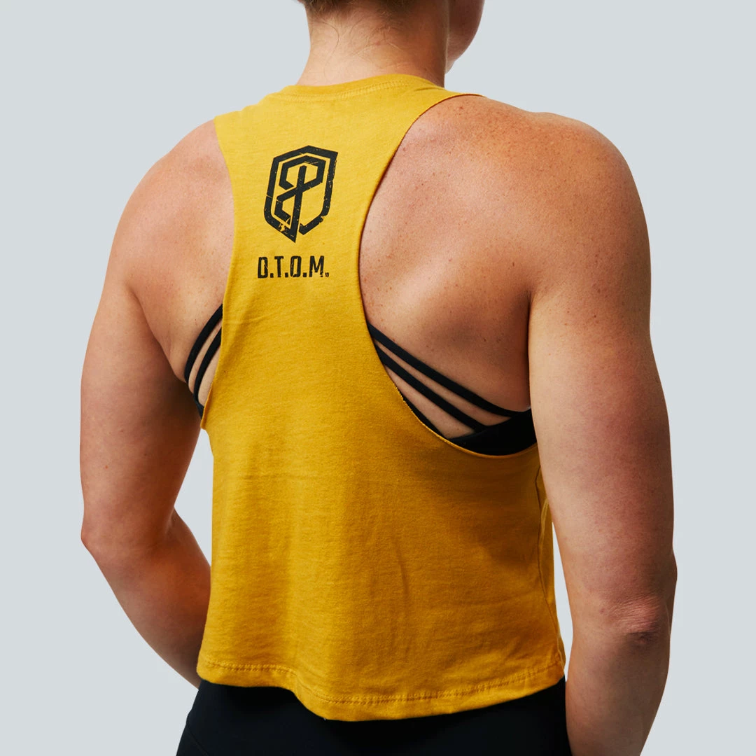 Born Primitive Gadsden Flag Crop (Don't Tread On Me-Mustard) Tops 5 Born Primitive Gadsden Flag Crop (Don't Tread On Me-Mustard) Tops