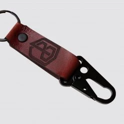 Accessories/Hats Born Primitive Leather Keychain (Oxblood)