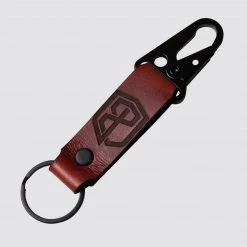 Accessories/Hats Born Primitive Leather Keychain (Oxblood)