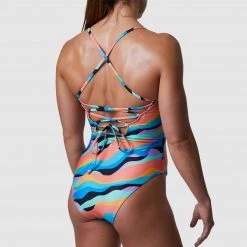 Born Primitive New Arrivals Cruisin' One Piece Swimsuit (70's Waves)