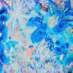 Born Primitive Tropics Bikini Bottom (Iridescent Iris/Bright Blue/Flame) New Arrivals