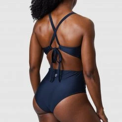 Born Primitive Isle One Piece Swimsuit (Navy) New Arrivals