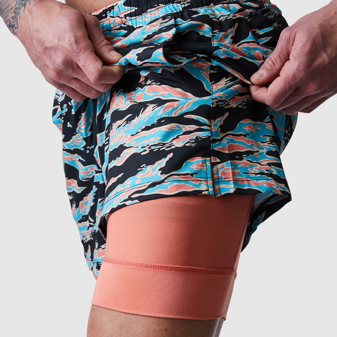 Born Primitive The Vibe Short W/ Compression (Miami Tiger Stripe W/ Compression Liner) New Arrivals 4 Born Primitive The Vibe Short W/ Compression (Miami Tiger Stripe W/ Compression Liner) New Arrivals