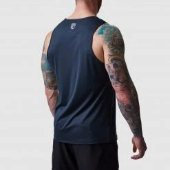 Born Primitive New Arrivals The Athleisure Pocket Tank (Black- Miami Tiger Stripe)