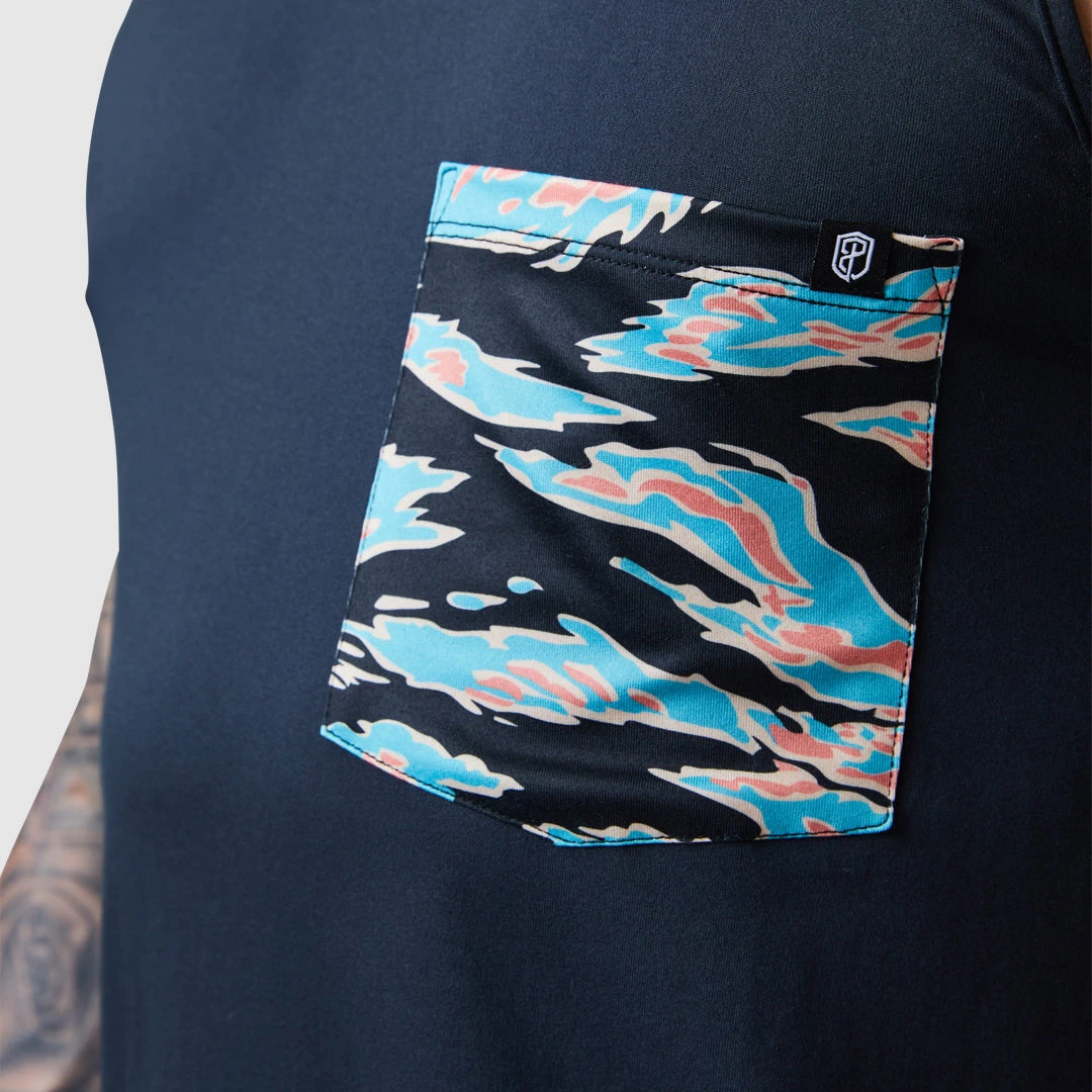 Born Primitive New Arrivals The Athleisure Pocket Tank (Black- Miami Tiger Stripe) 5 Born Primitive New Arrivals The Athleisure Pocket Tank (Black- Miami Tiger Stripe)