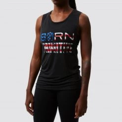 Born Primitive The Patriot Brand 2.0 Flowy Muscle (Black)