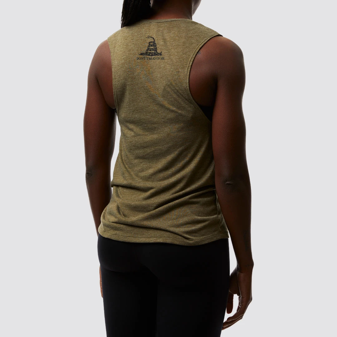 Born Primitive The Patriot Brand 2.0 Flowy Muscle (OD Green) 4 Born Primitive The Patriot Brand 2.0 Flowy Muscle (OD Green)